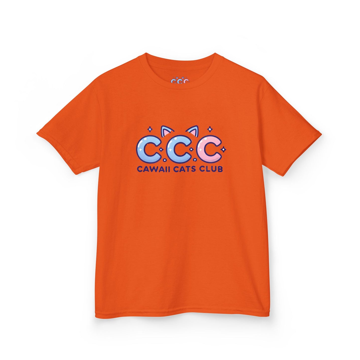 Cawaii Cats Club Kids Tee – Fun & Playful Cotton Shirt for Cat Lovers