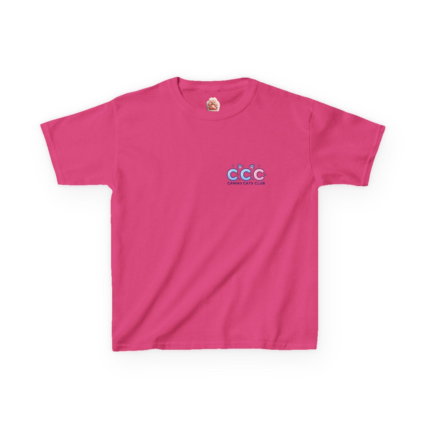 Cawaii Cats Club Kids Tee - Cute Cat Theme Cotton T-Shirt