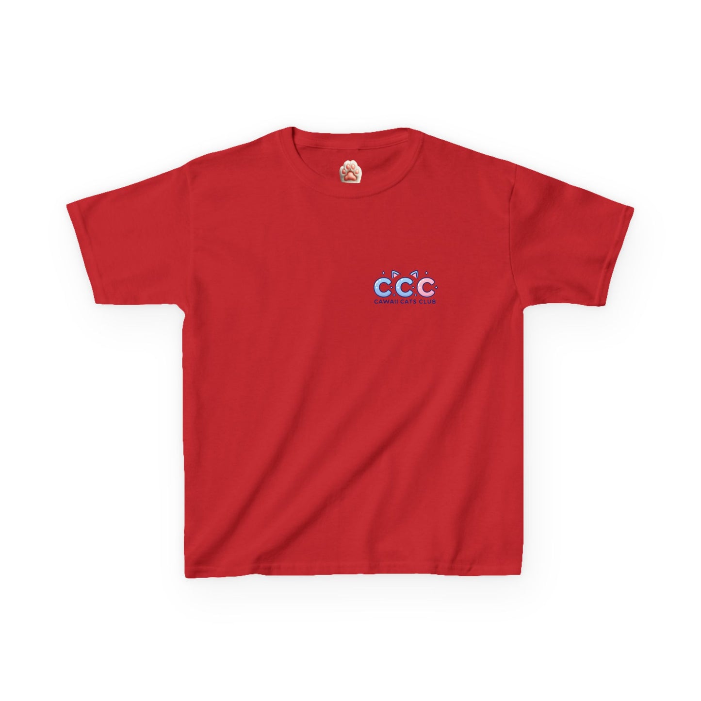 Cawaii Cats Club Kids Tee - Cute Cat Theme Cotton T-Shirt