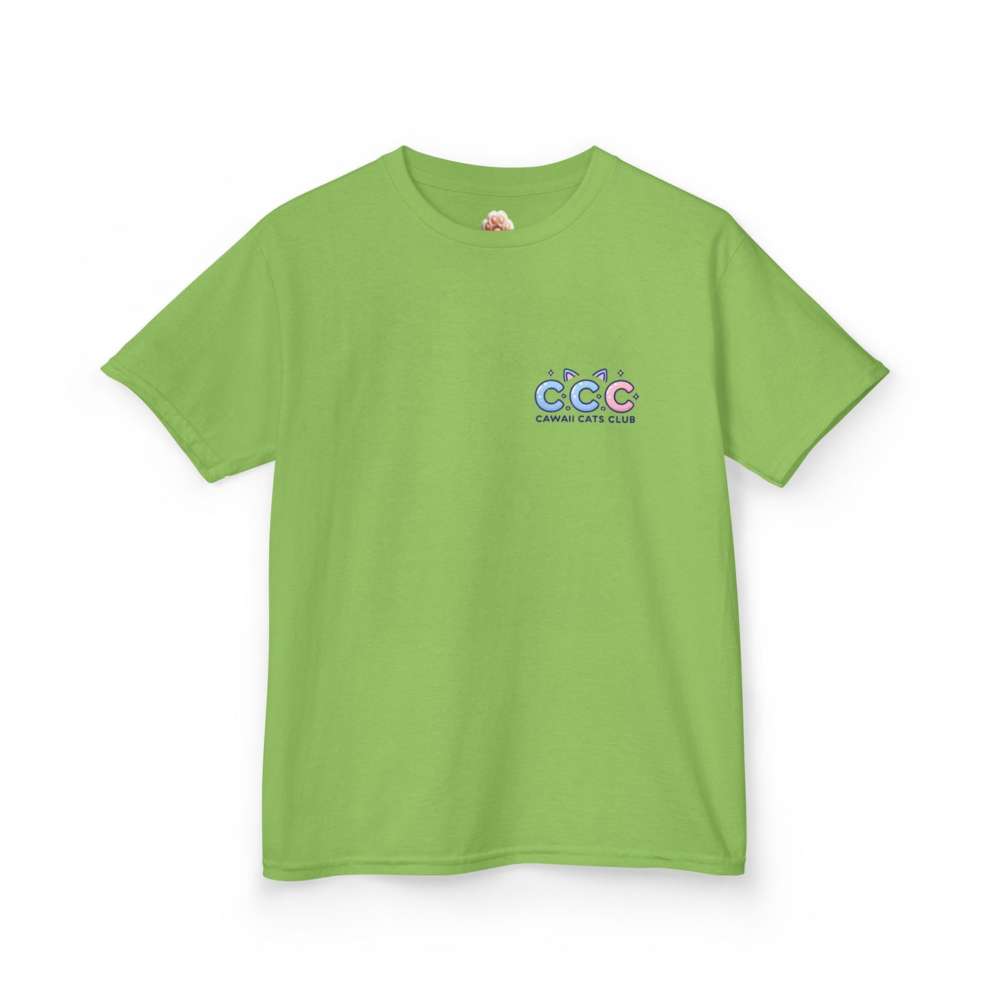 Cawaii Cats Club Kids Tee - Cute Cat Theme Cotton T-Shirt