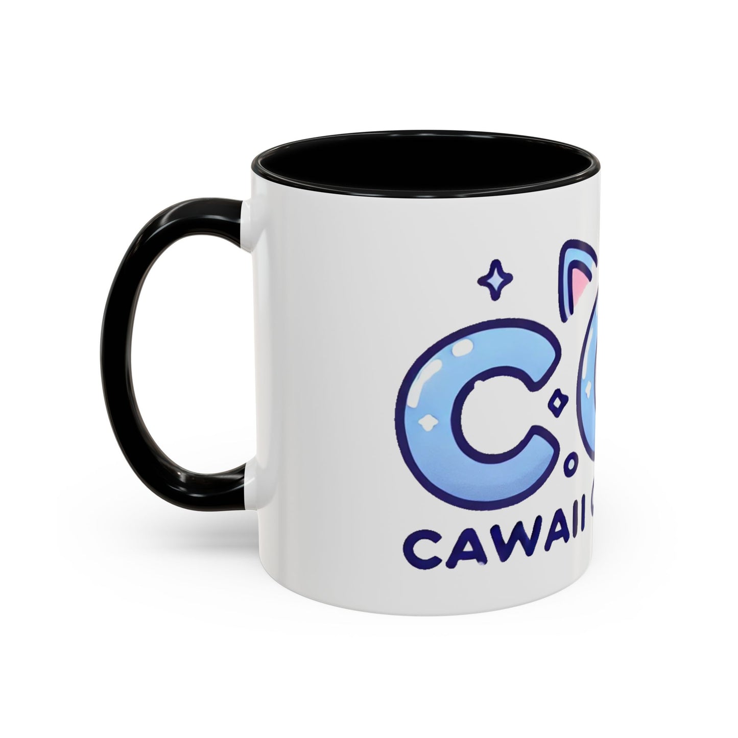 Cute Kawaii Cats Club Coffee Mug - Fun 11oz & 15oz Accent Mugs for Cat Lovers
