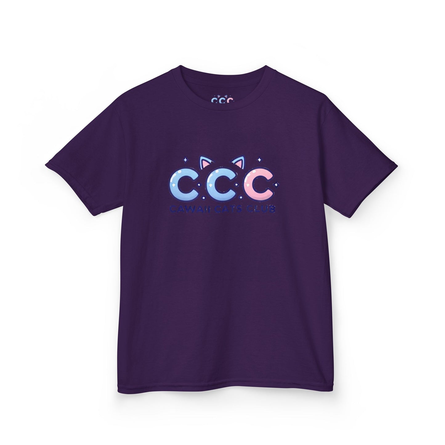 Cawaii Cats Club Kids Tee – Fun & Playful Cotton Shirt for Cat Lovers