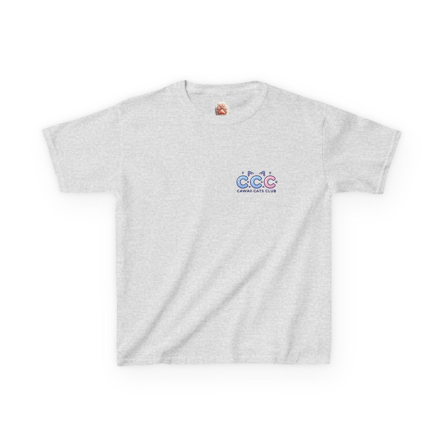 Cawaii Cats Club Kids Tee - Cute Cat Theme Cotton T-Shirt