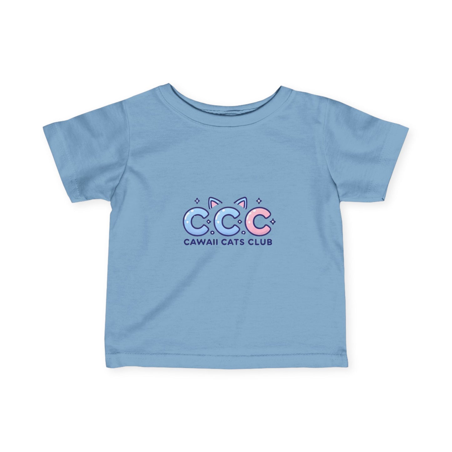 かわいい幼児用Tシャツ - 猫好きのためのCawaii Cats Clubデザイン