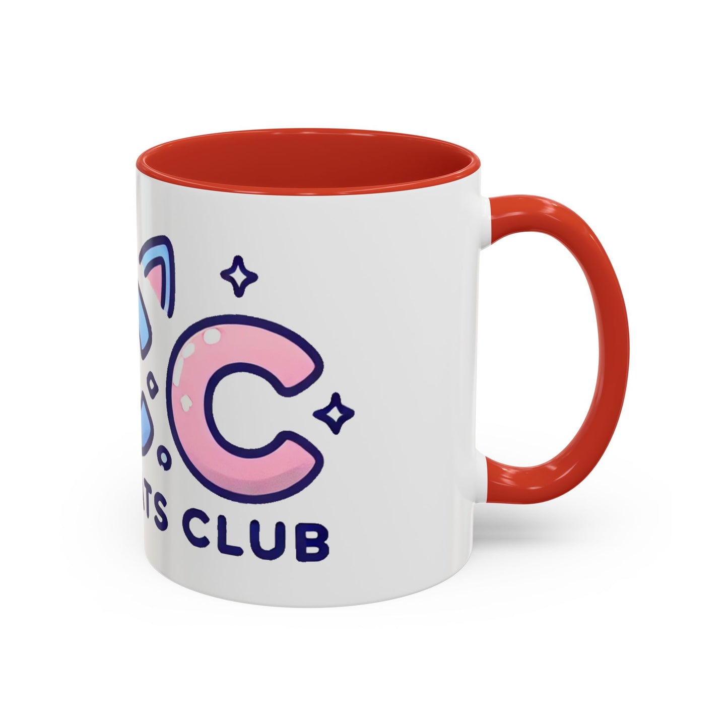 Cute Kawaii Cats Club Coffee Mug - Fun 11oz & 15oz Accent Mugs for Cat Lovers