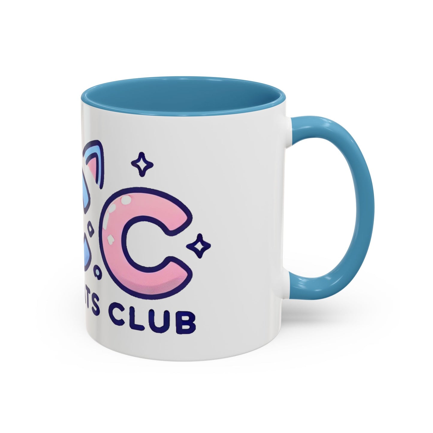 Cute Kawaii Cats Club Coffee Mug - Fun 11oz & 15oz Accent Mugs for Cat Lovers