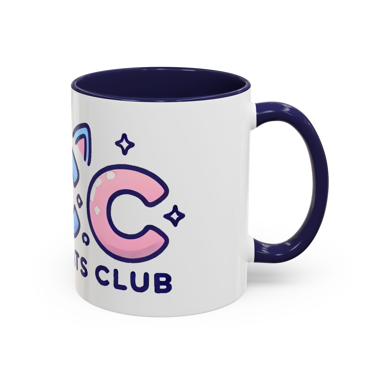 Cute Kawaii Cats Club Coffee Mug - Fun 11oz & 15oz Accent Mugs for Cat Lovers
