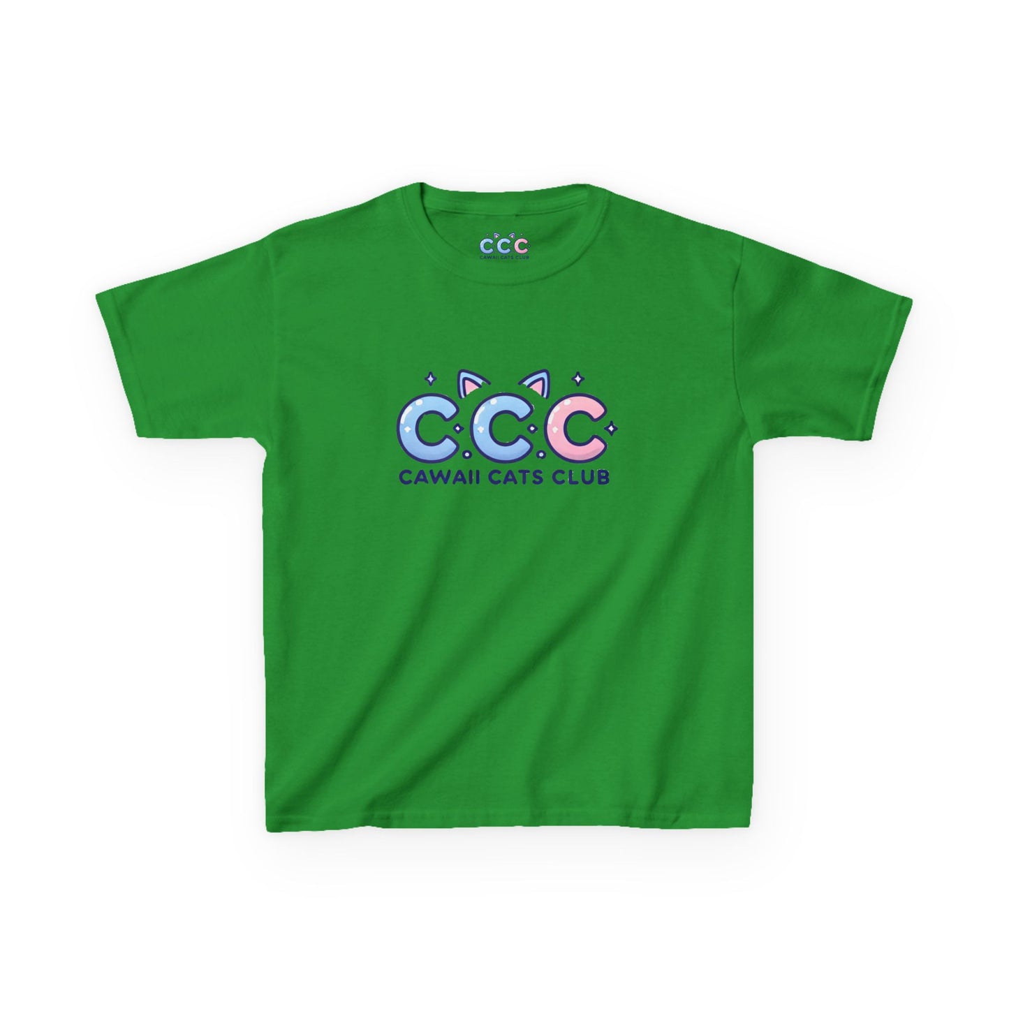 Cawaii Cats Club Kids Tee – Fun & Playful Cotton Shirt for Cat Lovers