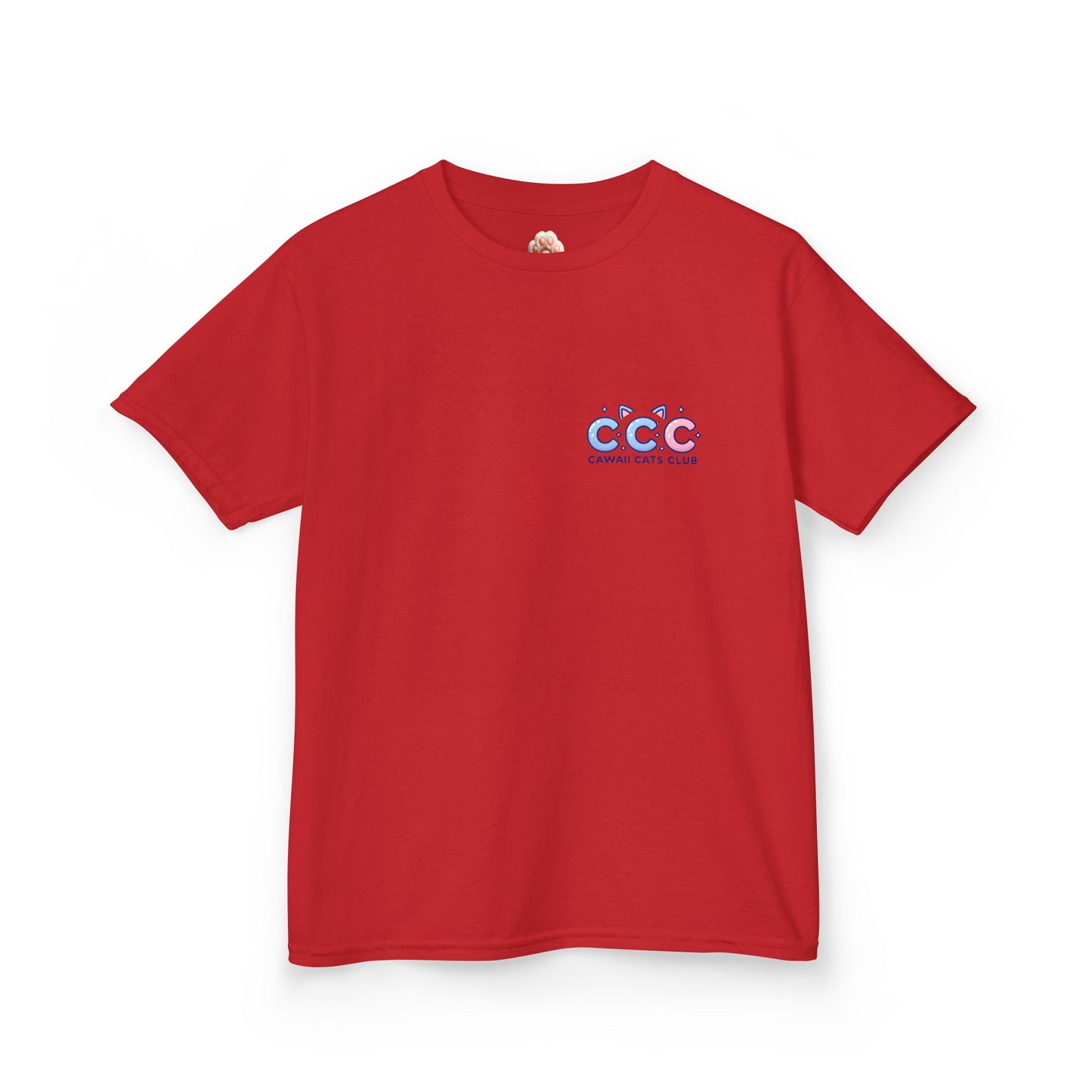Cawaii Cats Club Kids Tee - Cute Cat Theme Cotton T-Shirt