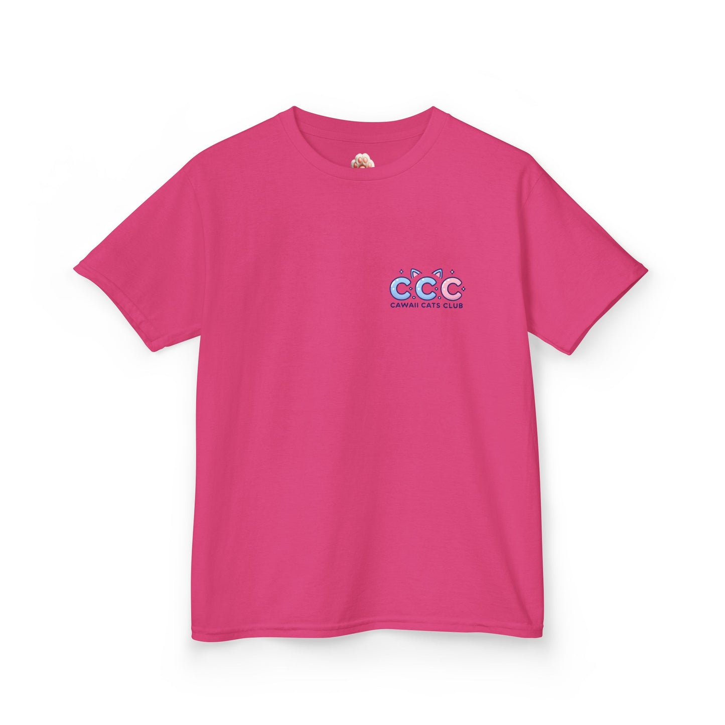 Cawaii Cats Club Kids Tee - Cute Cat Theme Cotton T-Shirt