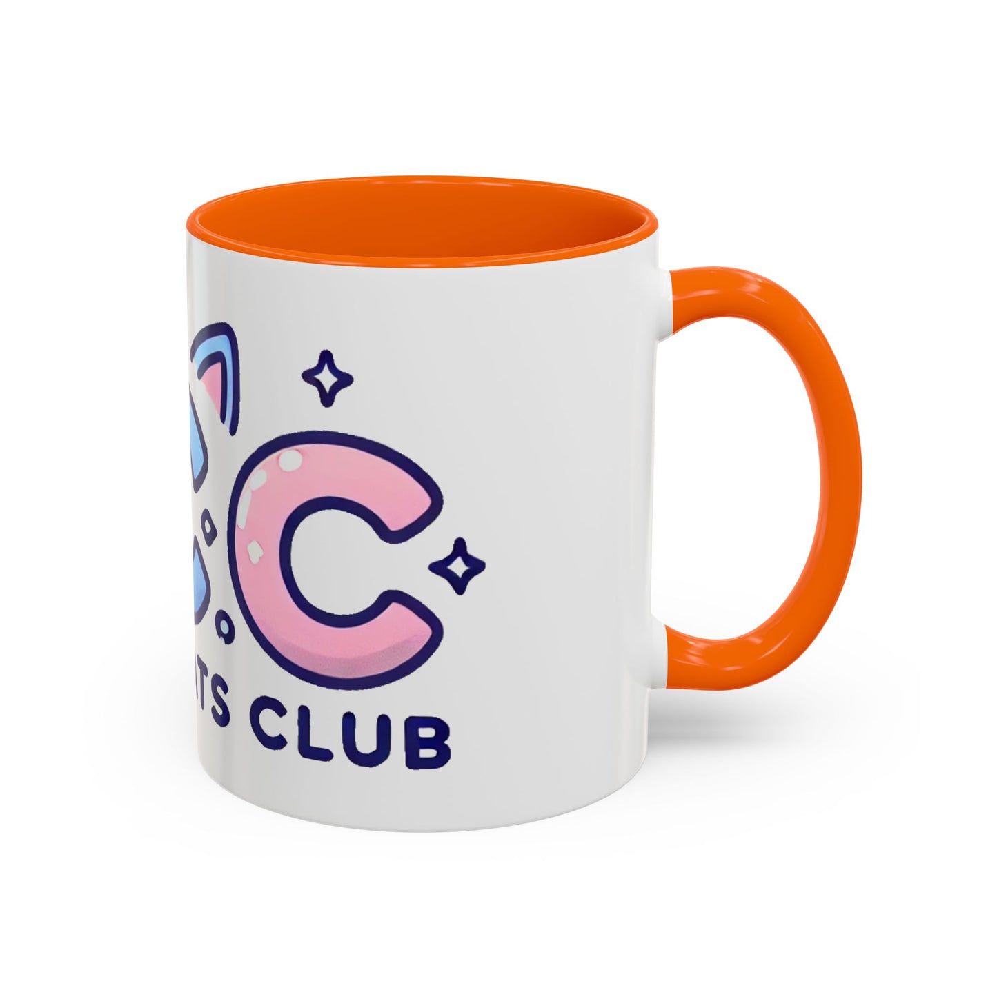 Cute Kawaii Cats Club Coffee Mug - Fun 11oz & 15oz Accent Mugs for Cat Lovers