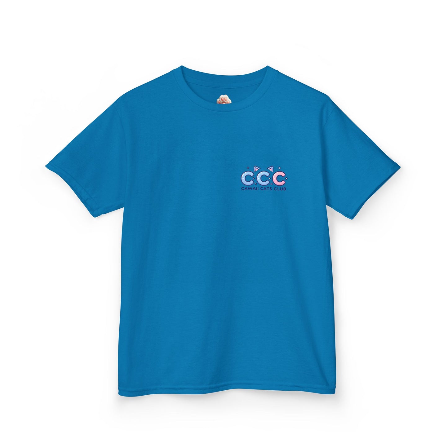 Cawaii Cats Club Kids Tee - Cute Cat Theme Cotton T-Shirt