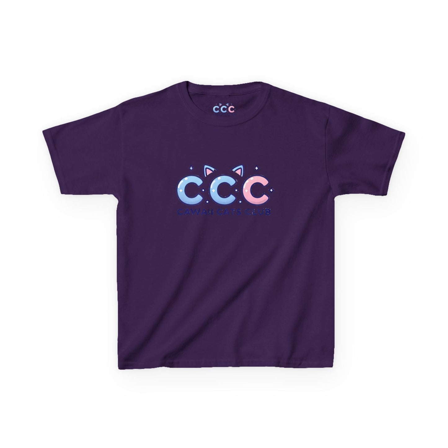 Cawaii Cats Club Kids Tee – Fun & Playful Cotton Shirt for Cat Lovers