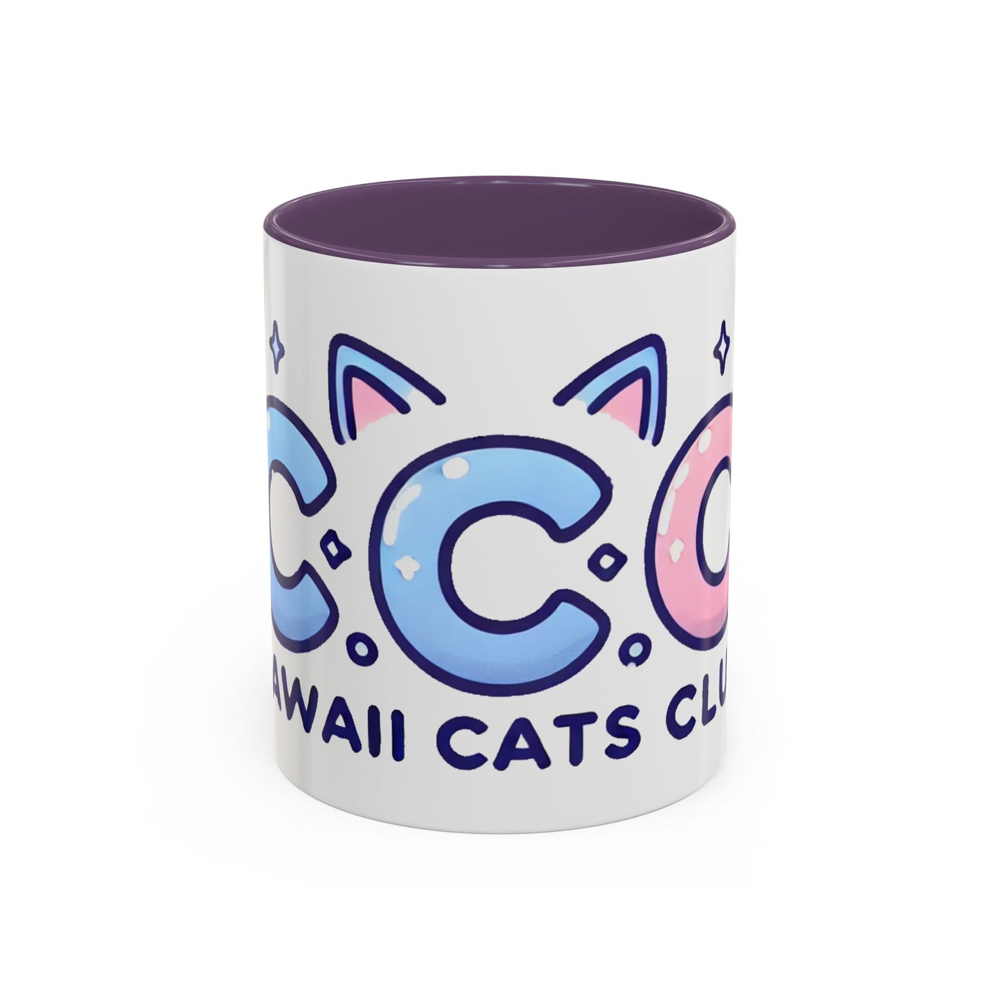Cute Kawaii Cats Club Coffee Mug - Fun 11oz & 15oz Accent Mugs for Cat Lovers