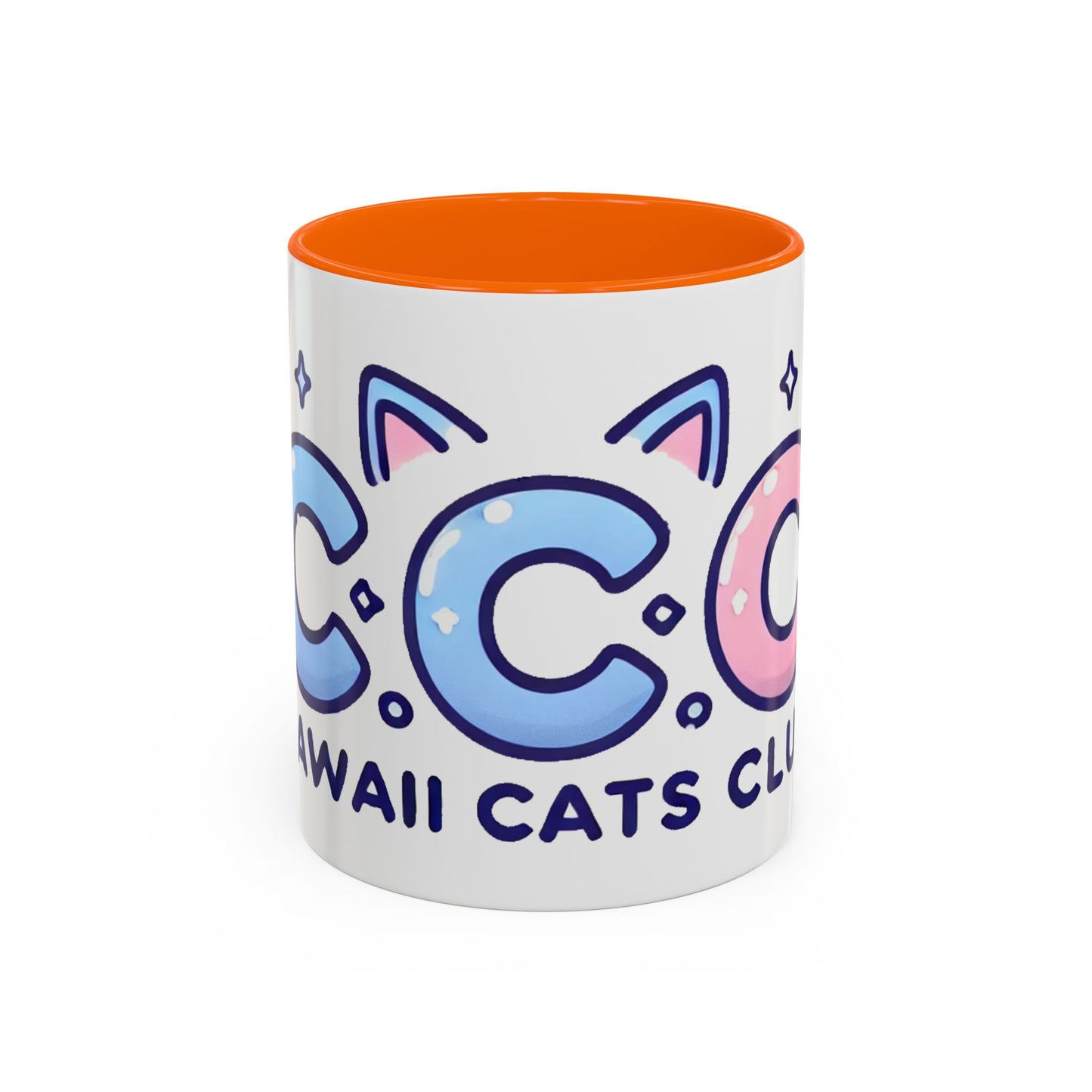 Cute Kawaii Cats Club Coffee Mug - Fun 11oz & 15oz Accent Mugs for Cat Lovers