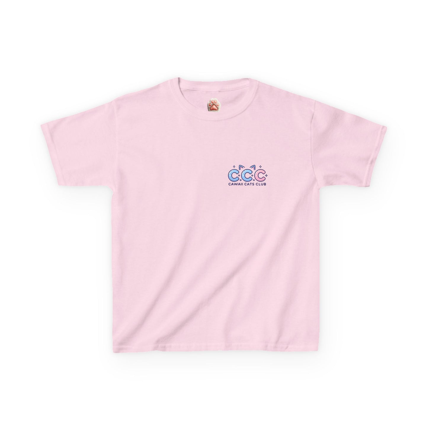 Cawaii Cats Club Kids Tee - Cute Cat Theme Cotton T-Shirt