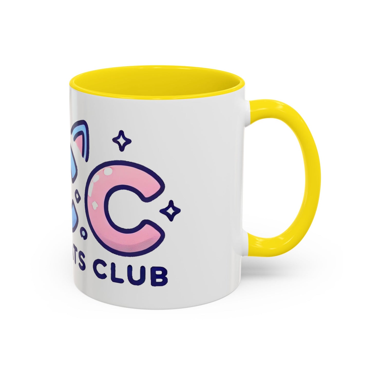 Cute Kawaii Cats Club Coffee Mug - Fun 11oz & 15oz Accent Mugs for Cat Lovers