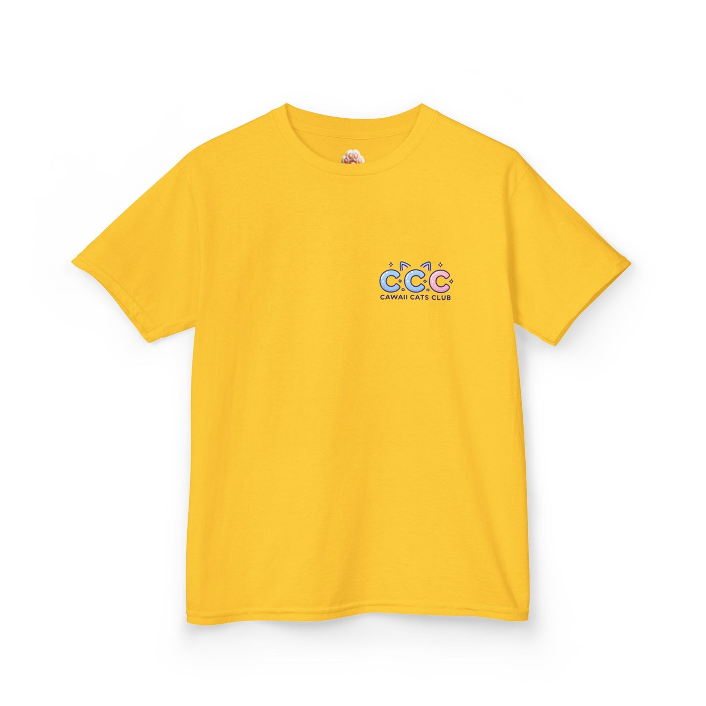 Cawaii Cats Club Kids Tee - Cute Cat Theme Cotton T-Shirt