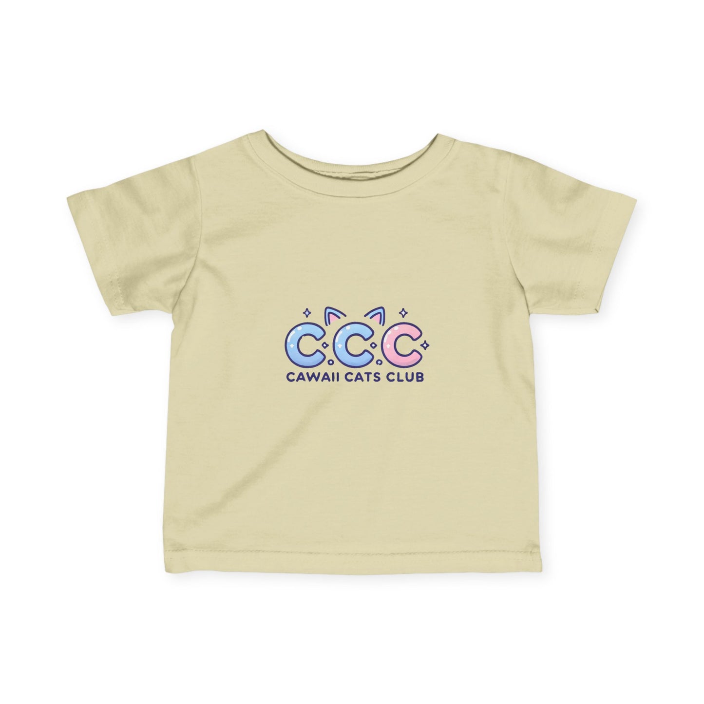 かわいい幼児用Tシャツ - 猫好きのためのCawaii Cats Clubデザイン