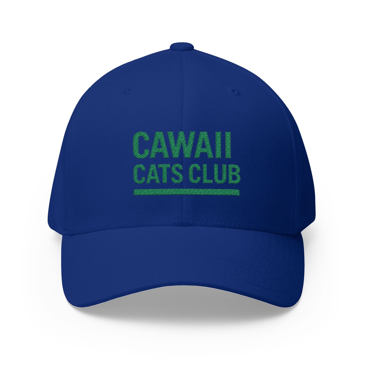 Cawaii Cats Club Embroidered Cap - Cute Cat Lovers Hat