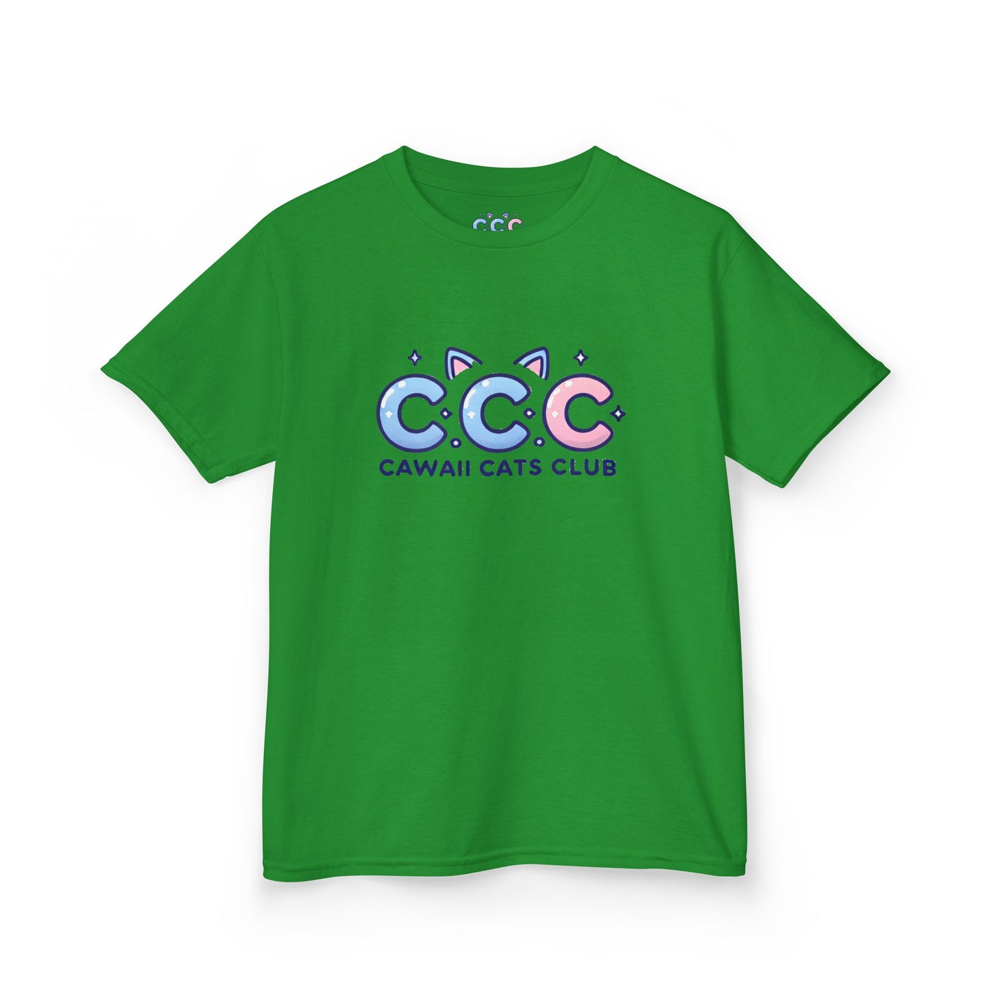 Cawaii Cats Club Kids Tee – Fun & Playful Cotton Shirt for Cat Lovers