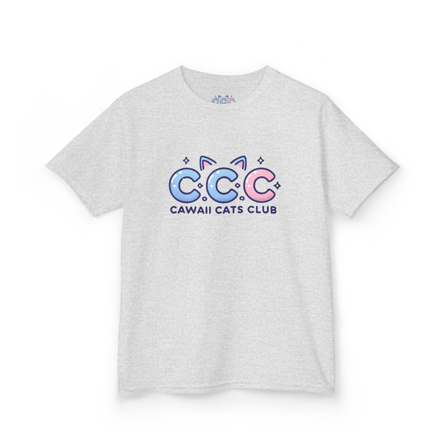 Cawaii Cats Club Kids Tee – Fun & Playful Cotton Shirt for Cat Lovers