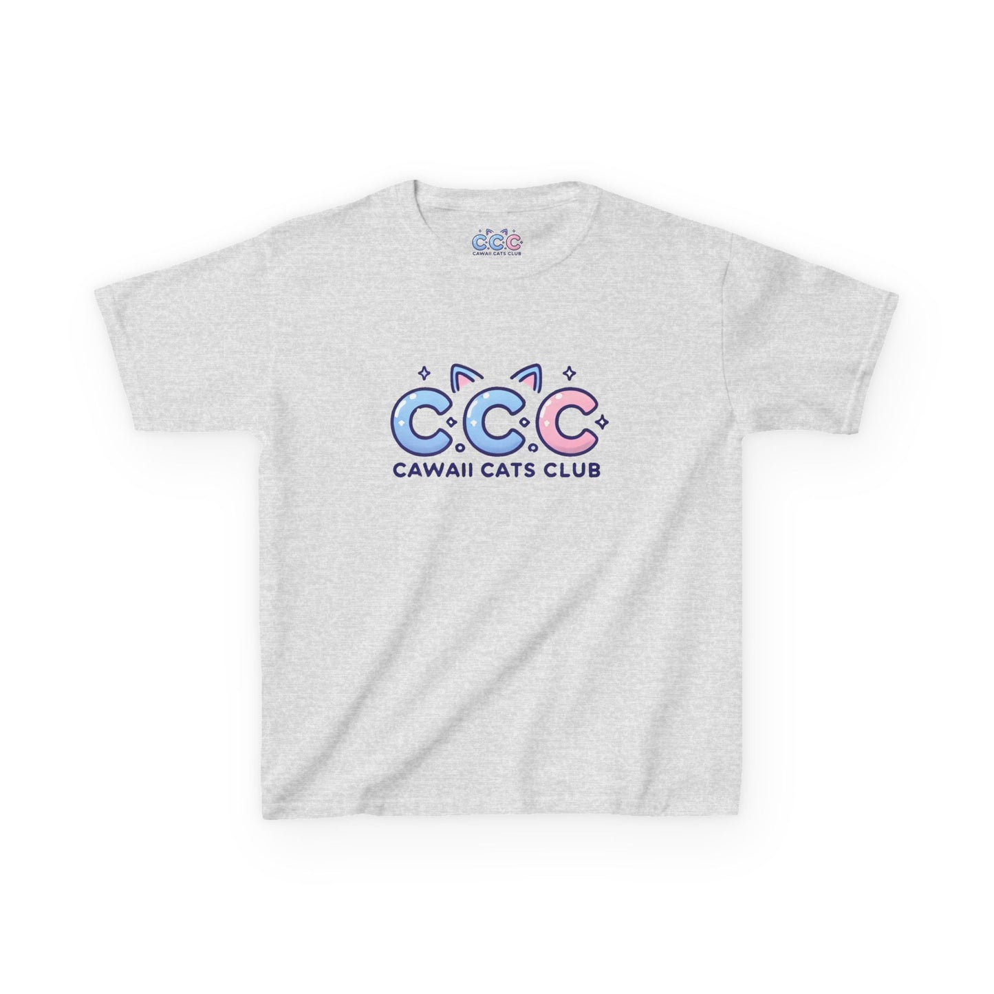 Cawaii Cats Club Kids Tee – Fun & Playful Cotton Shirt for Cat Lovers