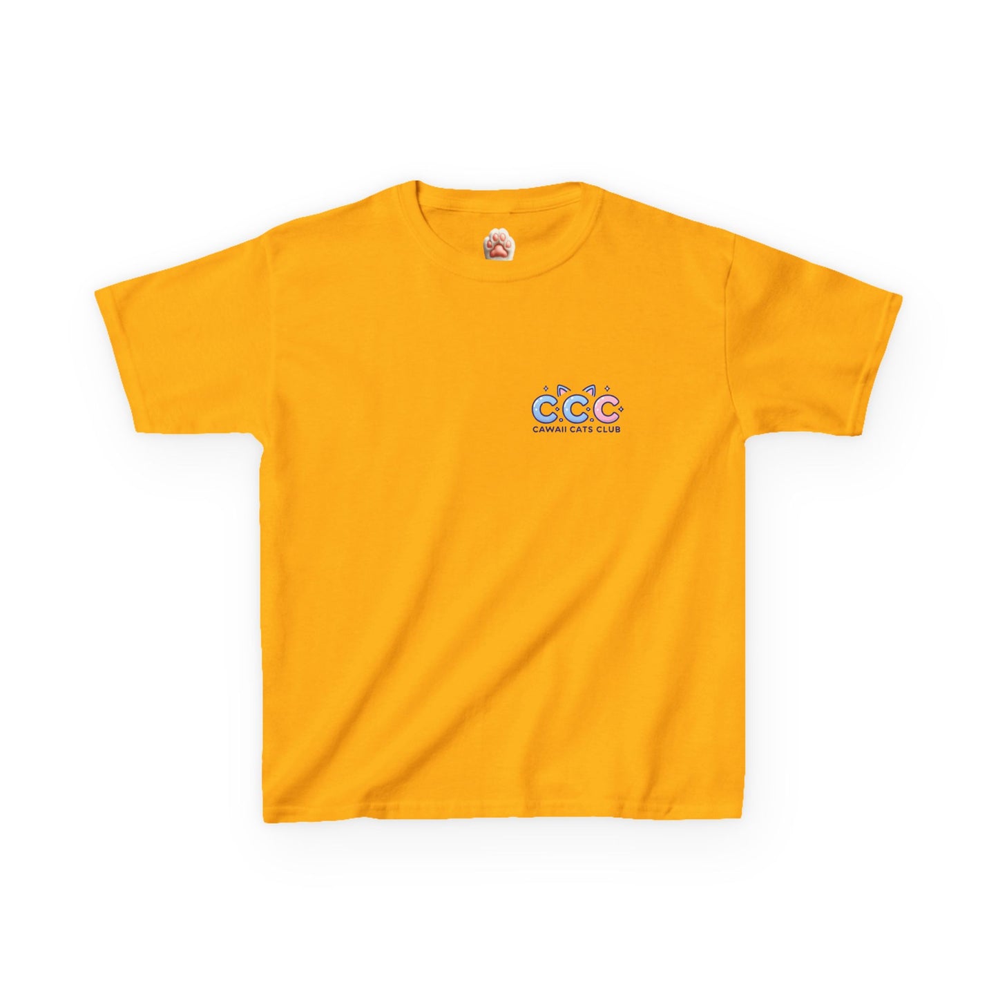 Cawaii Cats Club Kids Tee - Cute Cat Theme Cotton T-Shirt