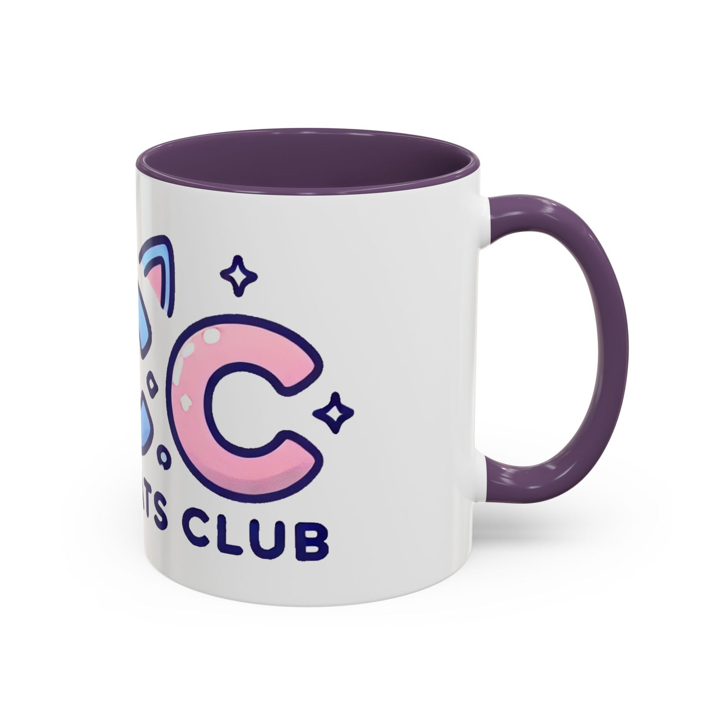 Cute Kawaii Cats Club Coffee Mug - Fun 11oz & 15oz Accent Mugs for Cat Lovers