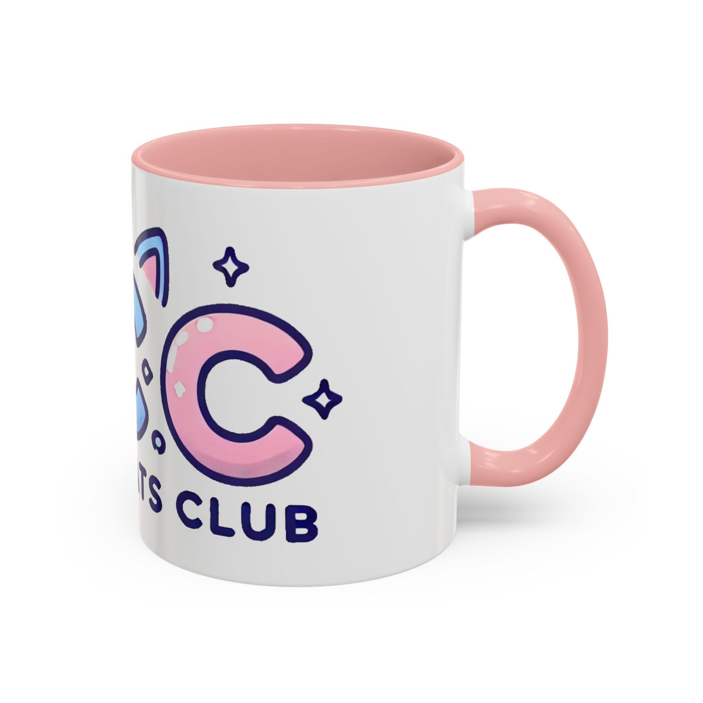 Cute Kawaii Cats Club Coffee Mug - Fun 11oz & 15oz Accent Mugs for Cat Lovers