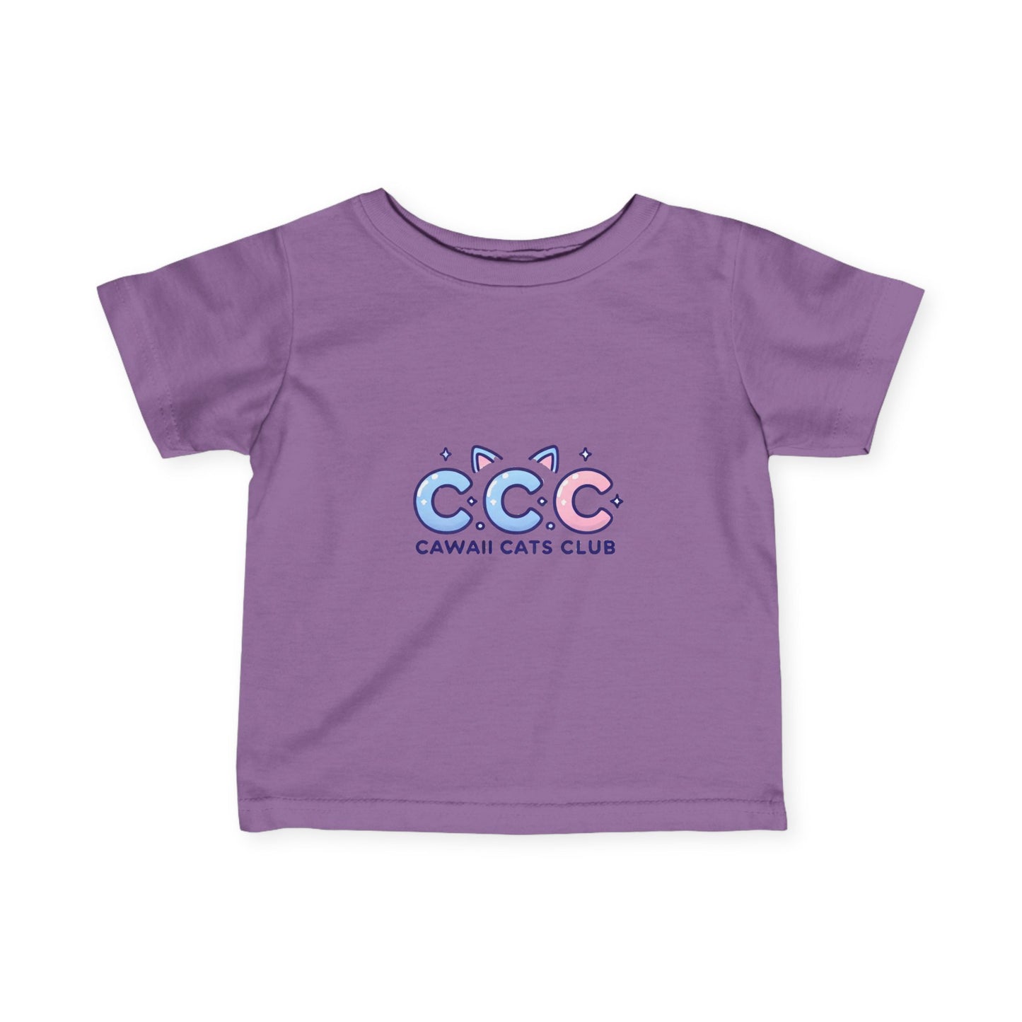 かわいい幼児用Tシャツ - 猫好きのためのCawaii Cats Clubデザイン
