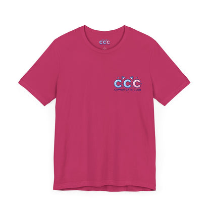 Cawaii Cats Club ユニセックス ジャージー Tシャツ - かわいい猫のグラフィック T シャツ