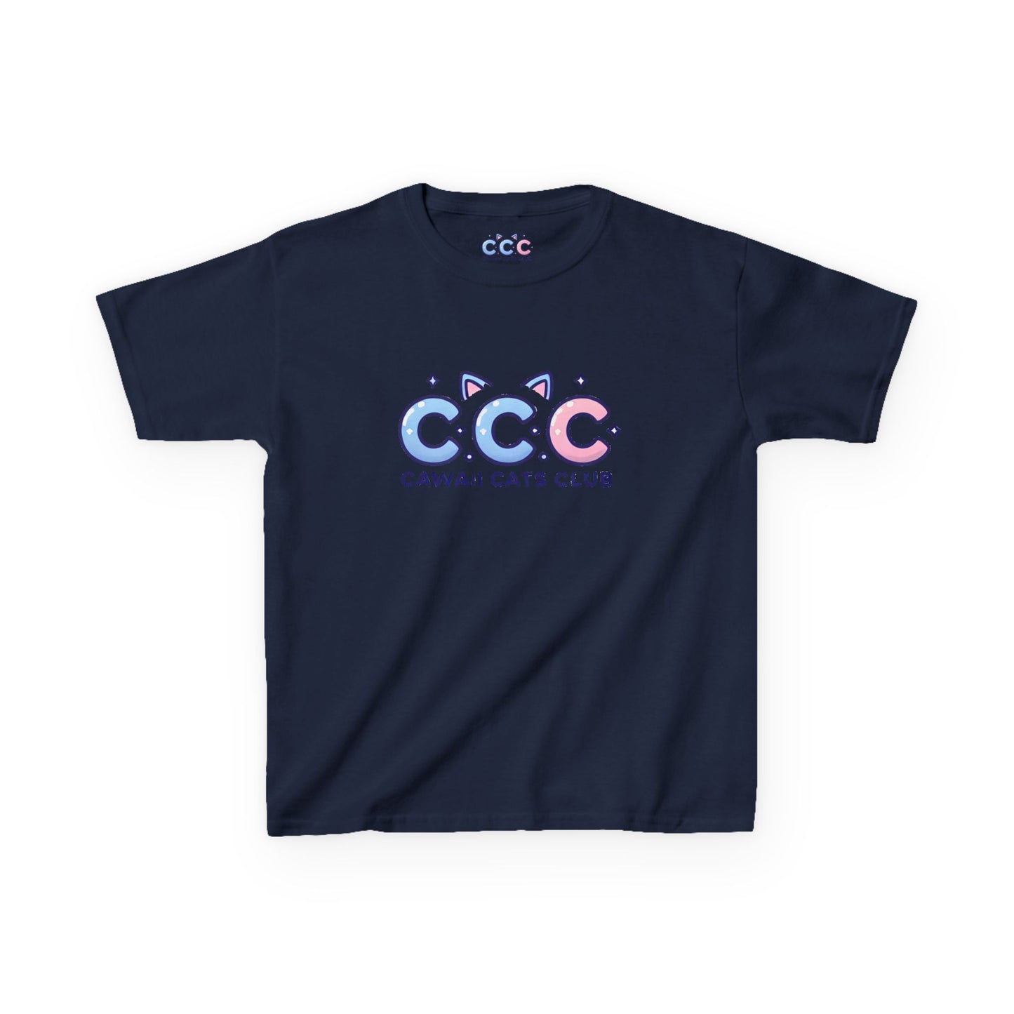Cawaii Cats Club Kids Tee – Fun & Playful Cotton Shirt for Cat Lovers