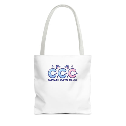 Cawaii Cats Club トートバッグ - かわいい猫好きのためのキャリーオール
