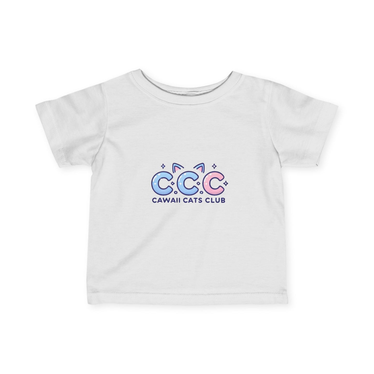 かわいい幼児用Tシャツ - 猫好きのためのCawaii Cats Clubデザイン