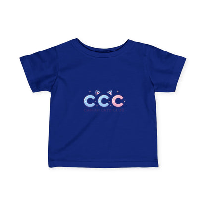 かわいい幼児用Tシャツ - 猫好きのためのCawaii Cats Clubデザイン