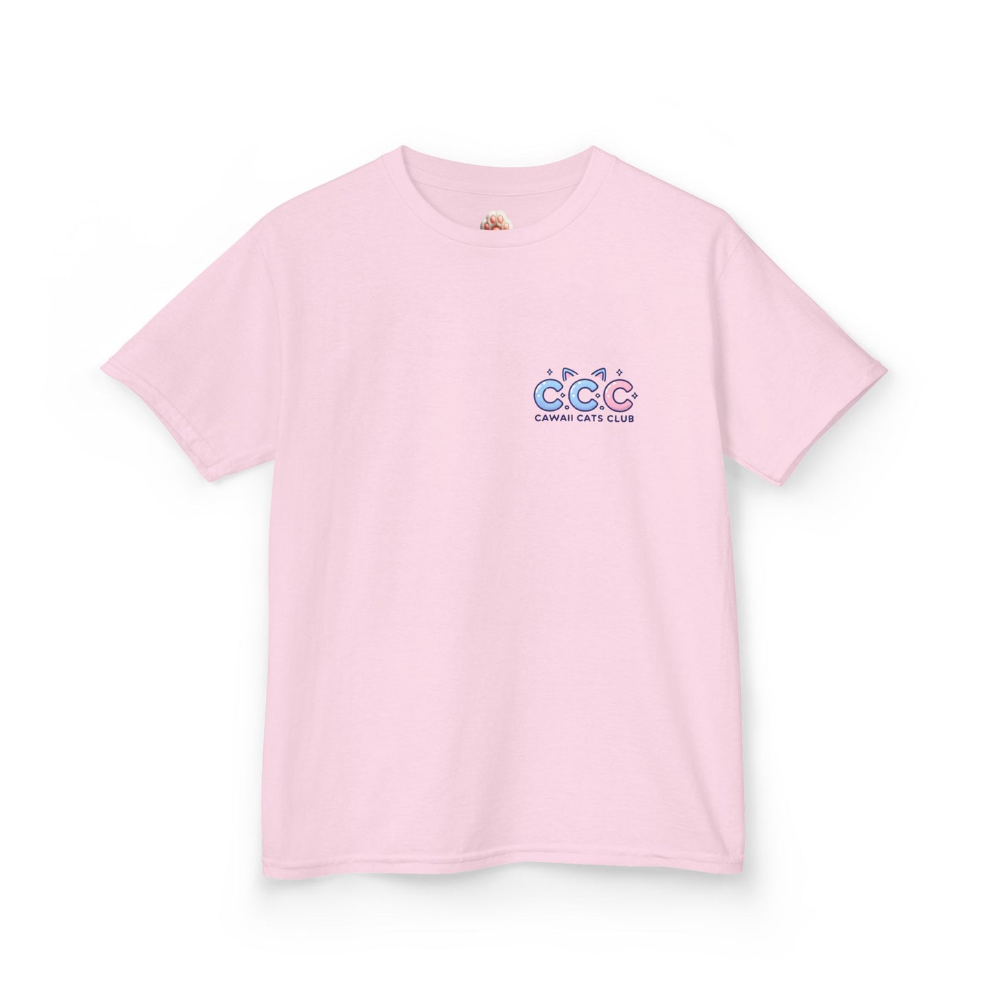 Cawaii Cats Club Kids Tee - Cute Cat Theme Cotton T-Shirt