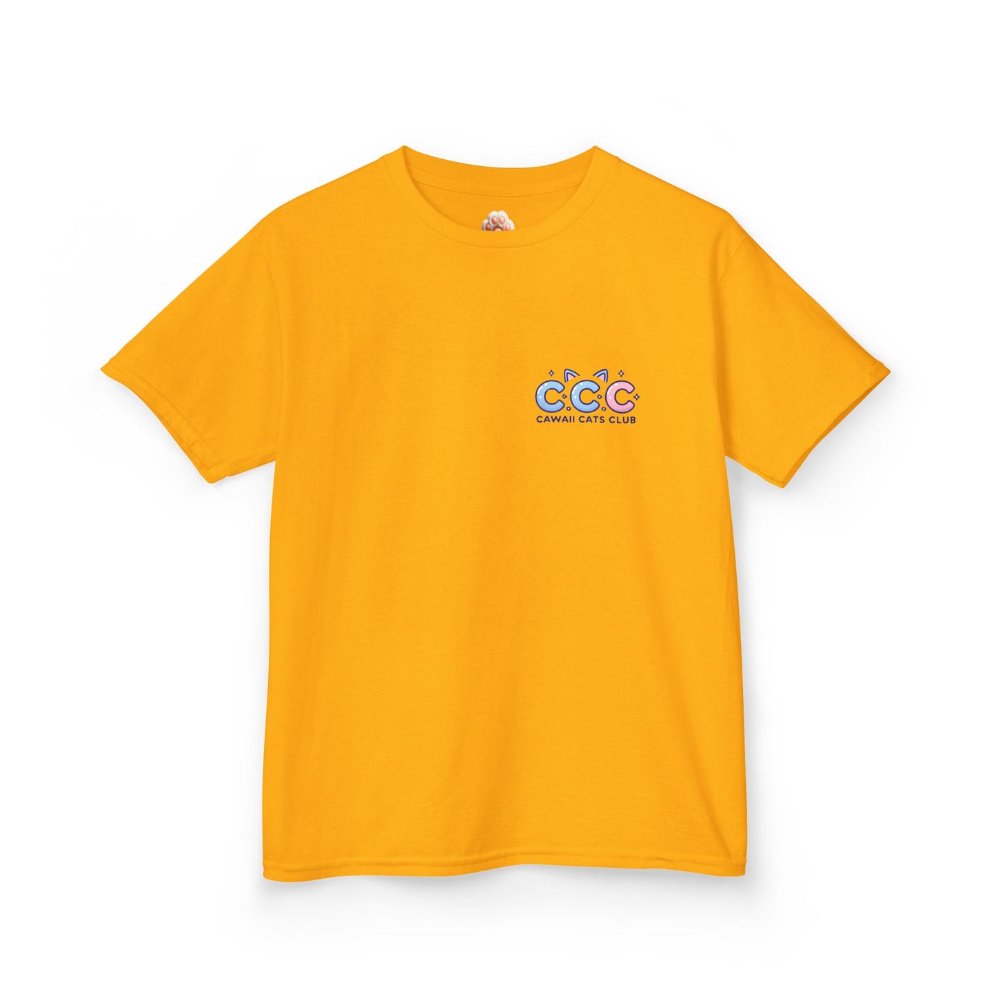 Cawaii Cats Club Kids Tee - Cute Cat Theme Cotton T-Shirt
