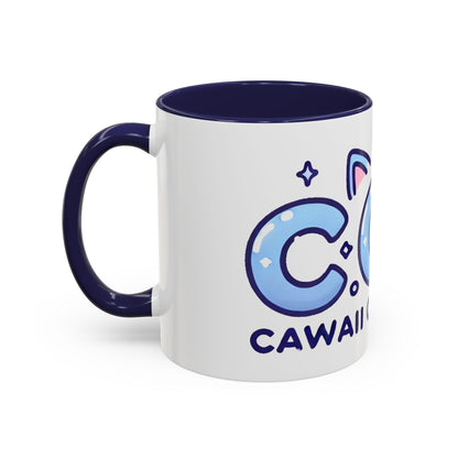 Cute Kawaii Cats Club Coffee Mug - Fun 11oz & 15oz Accent Mugs for Cat Lovers