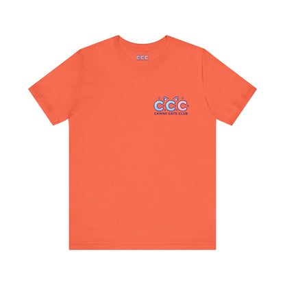 Cawaii Cats Club ユニセックス ジャージー Tシャツ - かわいい猫のグラフィック T シャツ