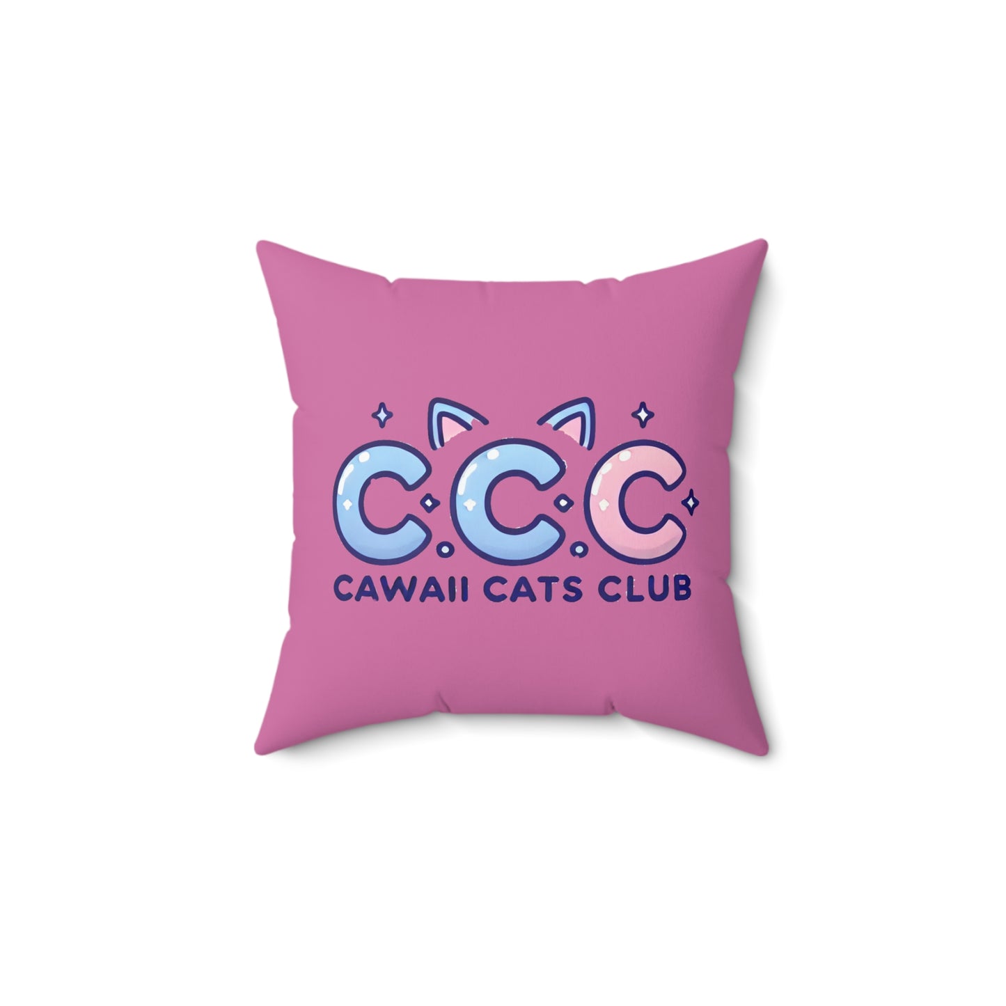 Cawaii Cats Club スクエア枕 | かわいい猫好きのインテリア