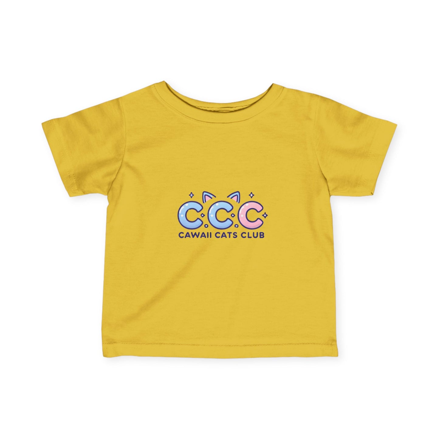 かわいい幼児用Tシャツ - 猫好きのためのCawaii Cats Clubデザイン