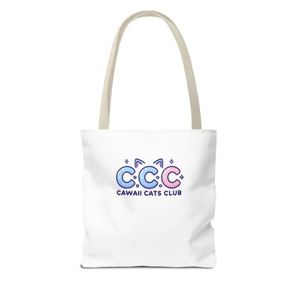 Cawaii Cats Club トートバッグ - かわいい猫好きのためのキャリーオール