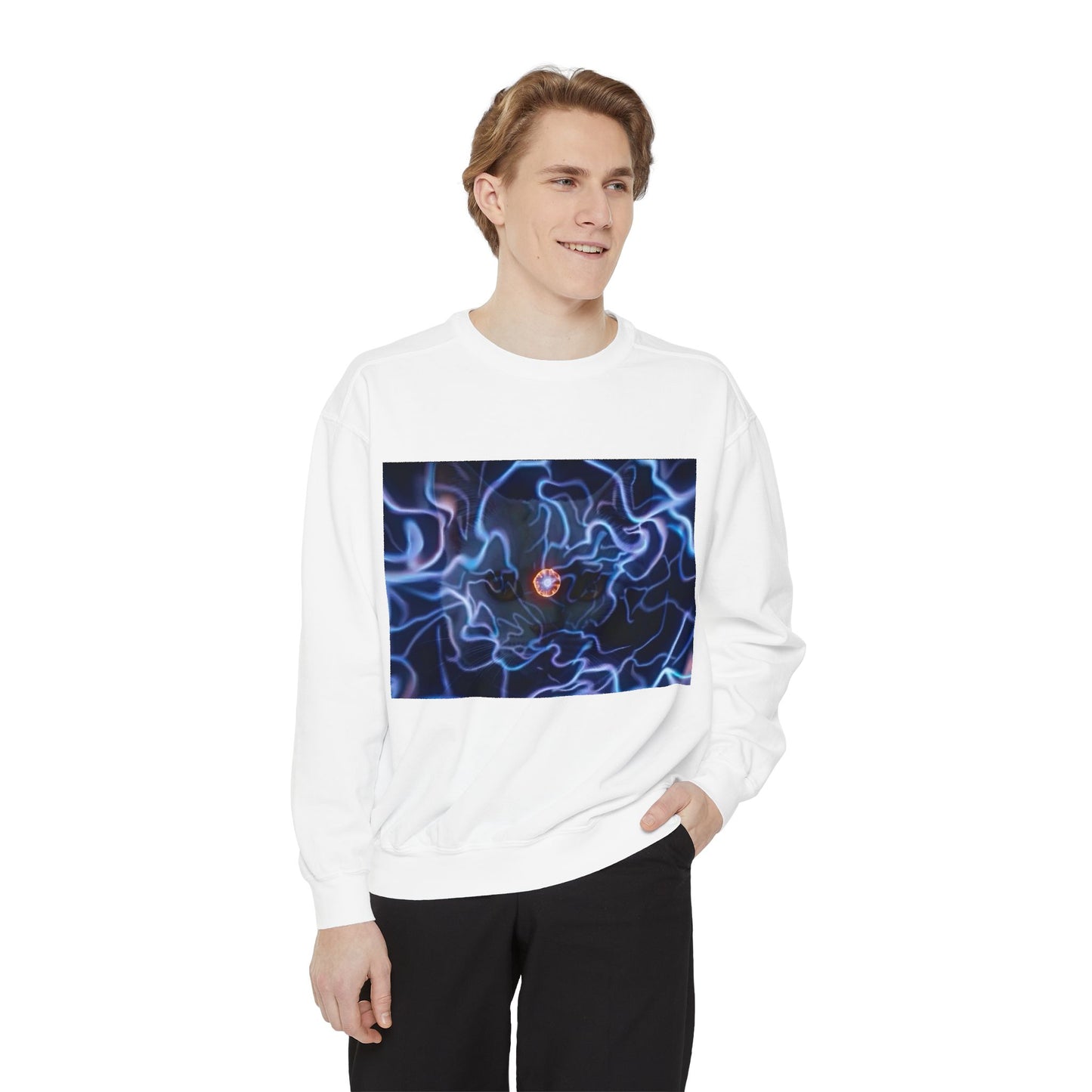 Electro Vibe Unisex Sweatshirt - Comfortable Style for Tech Lovers
