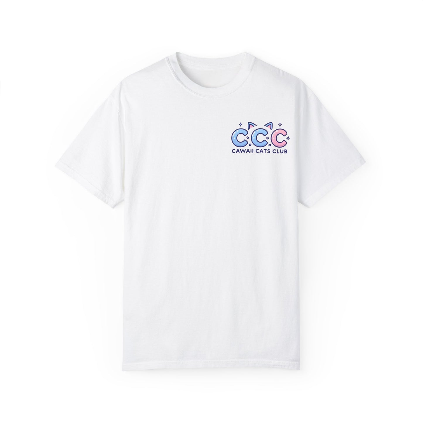 Cawaii Cats Club ユニセックス T シャツ - 心地よくて楽しい猫好きの T シャツ
