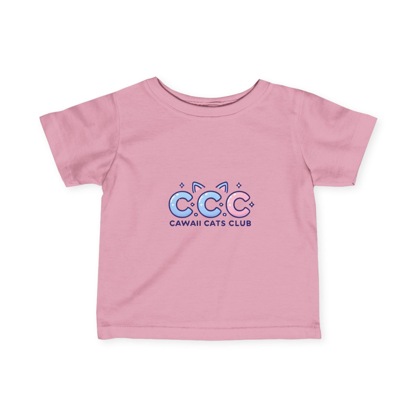 かわいい幼児用Tシャツ - 猫好きのためのCawaii Cats Clubデザイン