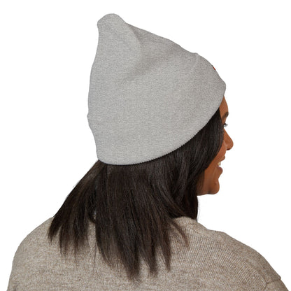 Cuffed Beanie - Cawaii Cats Club Embroidered Hat