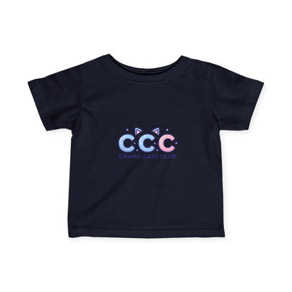 かわいい幼児用Tシャツ - 猫好きのためのCawaii Cats Clubデザイン