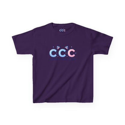 Cawaii Cats Club Kids Tee – Fun & Playful Cotton Shirt for Cat Lovers