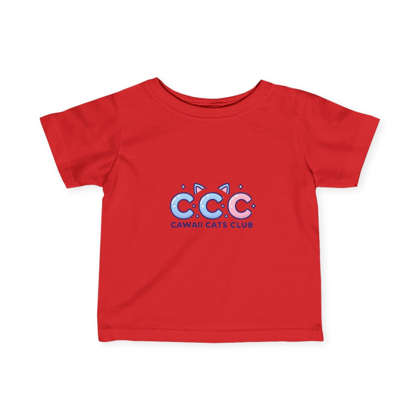 かわいい幼児用Tシャツ - 猫好きのためのCawaii Cats Clubデザイン